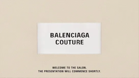 BALENCIAGA 50TH COUTURE COLLECTION