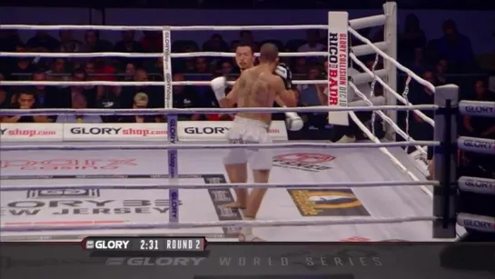 Glory 33 New Jersey Main Card - Chibin Lim vs Matt Embree - Featherweight semifinal 2