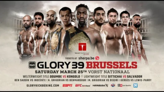 Glory 39 Main Card