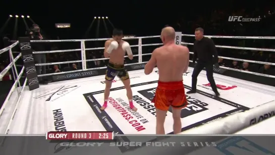 GLORY 39 Brussels Killian Moulun vs Qinghao Meng (720HD SuperFightSeries)