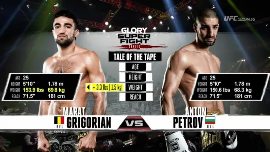 GLORY 39 Brussels Marat Grigorian vs Anton Petrov (720HD SuperFightSeries)