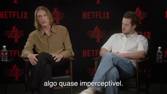 Stranger Things entrevista com Jamie Campbell Bower e Joseph Quinn