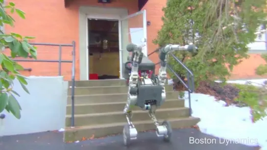 Удивительный робот от Boston Dynamics