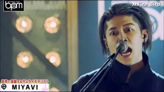 MIYAVI 20170401 AbemaTV    firebird  Live To Die AnotherDay