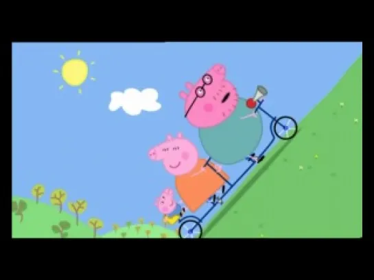 peppa pig 2-32 The cycle ride(Катание на велосипеде)