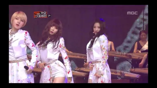 Miss A VS 4minute @ MBC Korean Music Festival 2012