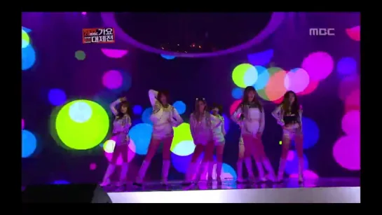 Secret VS T-ara @ MBC Korean Music Festival 2012