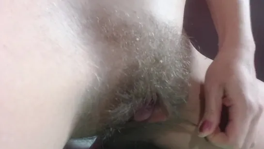 Super Hairy Girl Shows how Long her Pussy Hairs in different Poses