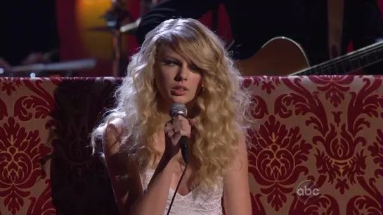 Taylor Swift - White Horse - American Music Awards 2008