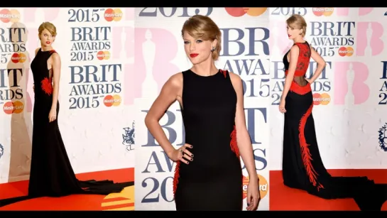 Taylor Swift  Little Mix Fashion at 2015 Brit Awards_0001