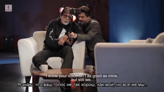 Unplugged Teaser _ Amitabh Bachchan _ Shah Rukh Khan _ Badla Promotions (русские