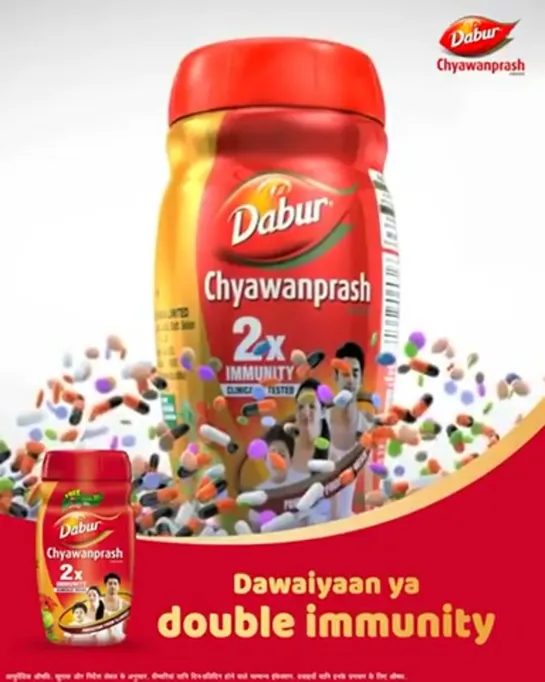 реклама Dabur Chyawanprash