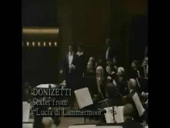 Fleming and Pavarotti in Lucia Sextet