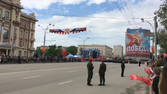 Парад Победы 9 мая 2016. Ростов-на-Дону