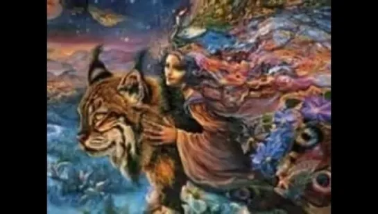 Видео с картинами Josephine Wall