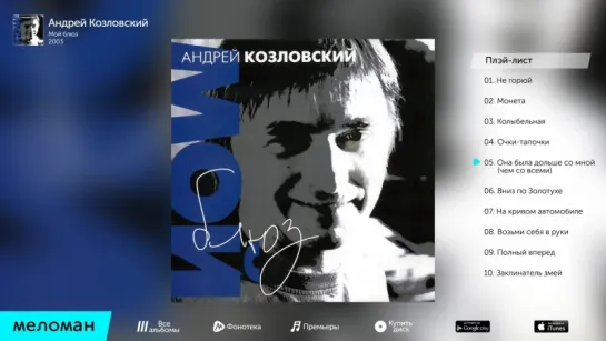 Андрей Козловский - Мой блюз (Альбом 2003 г)