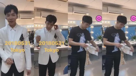 20180531 Lee Seung Gi Tokyo Fanmeeting Backstage Video