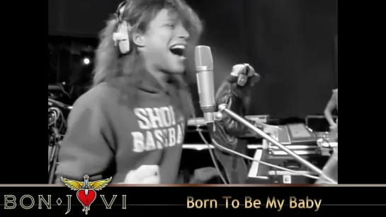 Bon Jovi - Born To Be My Baby (1988) (Official Video)