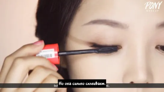 [rus sub] PONY Make up - Clear Rose Color Make up