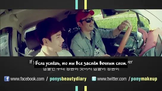 [rus sub] Pony's beauty diary - Pop color make-up