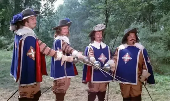 Четыре мушкетёра Шарло / Les Quatre Charlots Mousquetaires (1974)