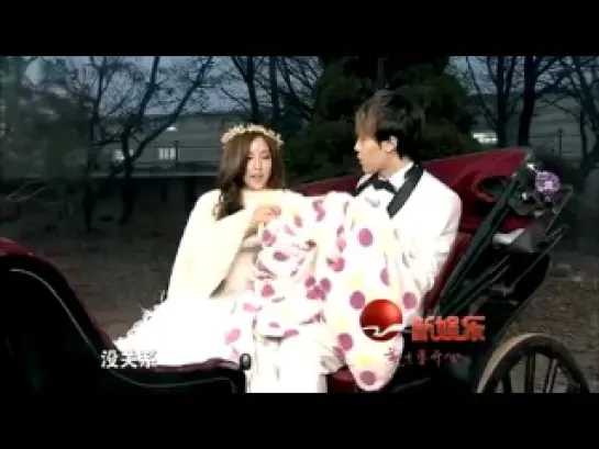 20120209 Hyomin & Fu Xinbo - WGM Wedding Photoshoot BTS