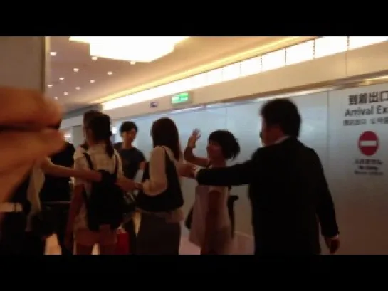 120724 T-ara arrived in haneda airport!!