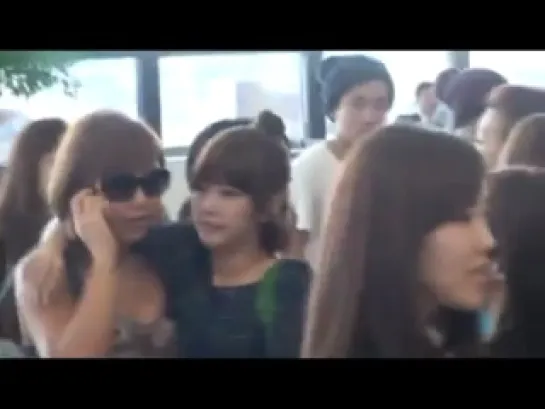 [Cam] 110704 T-ara - Go to Japan @ Seoul Gimpo Airport [3]