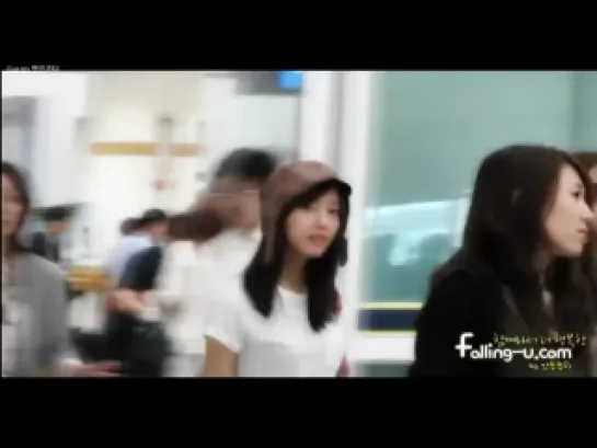 [Cam] 110608 T-ara Hyomin @ Gimpo Airport [1]