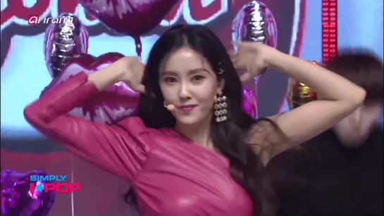 [PERF] 190308 [Simply K-Pop] HYOMIN(효민) _ Allure(입꼬리) _ Ep.352