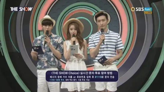 [MC] 150728 MC Jiyeon @ MTV The Show