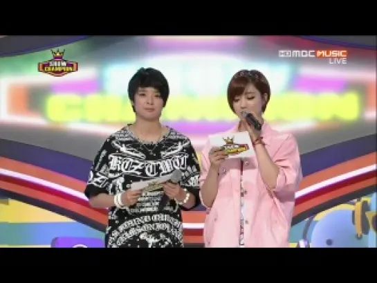 [MC] 130605 EunJung @ MBC Show!Champion