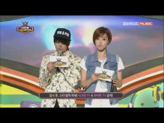 [MC] 130515 EunJung @ MBC Show!Champion