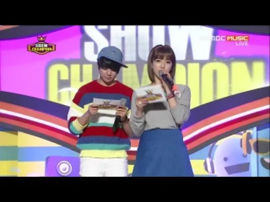 [MC] 130403 EunJung @ MBC Show!Champion