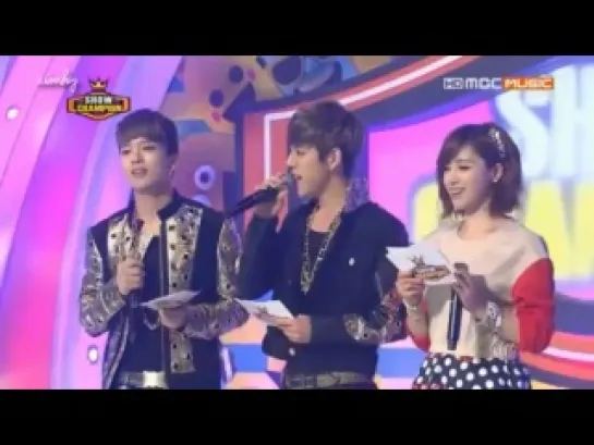 [MC] 130313 Eunjung cut 5 With B.A.P