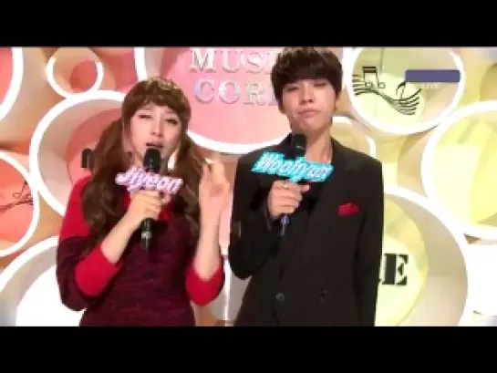 110917 Music core MC Cut