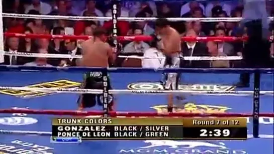 2012-09-15 Jhonny Gonzalez vs Daniel Ponce de Leon (WBC Featherweight Title)