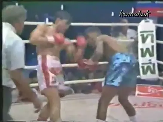 1990-12-09 Khaosai Galaxy vs Ernesto Ford (WBA Super Flyweight Title)