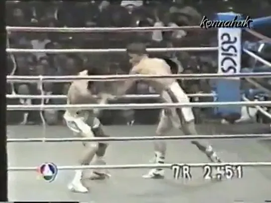 1989-10-31 Khaosai Galaxy vs Kenji Matsumura II (WBA Super Flyweight Title)