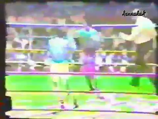 1984-11-21 Khaosai Galaxy vs Eusebio Espinal (vacant WBA Super Flyweight Title)