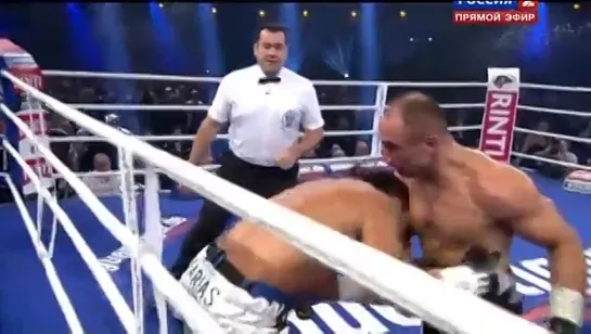 2012-01-14 Arthur Abraham vs Pablo Farias (vacant WBO European Super Middleweight Title)