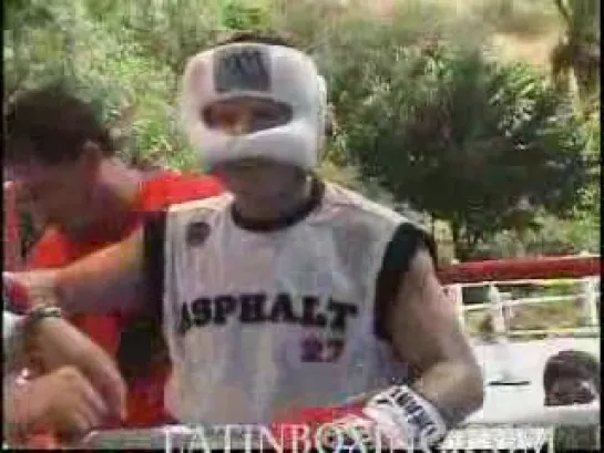 Julio Cesar Chavez Sparring