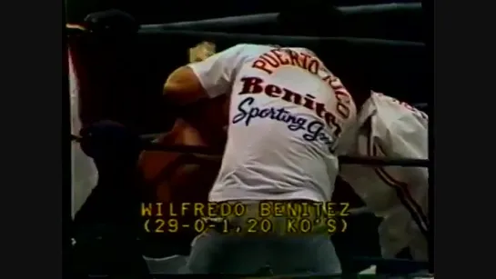 1977-11-18 Wilfred Benitez vs Bruce Curry