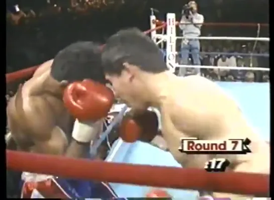 1987-11-21 Edwin Rosario vs Julio Cesar Chavez (WBA Lightweight Title)