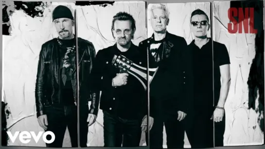 U2- American Soul (Live on SNL)