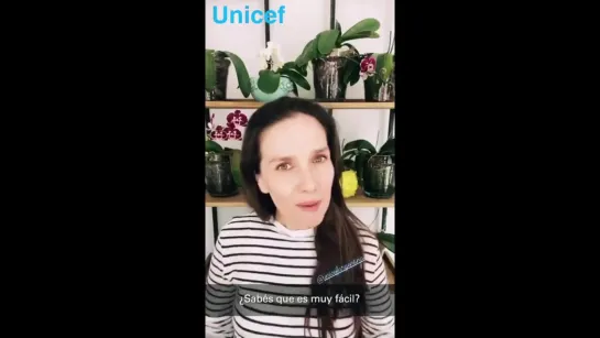 Natalia Oreiro - Festeja ayudando - UNICEF (Julio 2020)