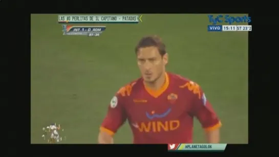 Los 40 de Totti. Primera parte