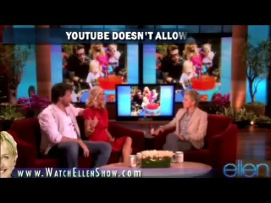 Ellen DeGeneres Show - Tori Spelling & Dean McDermott [Part 2] - April 19, 2010