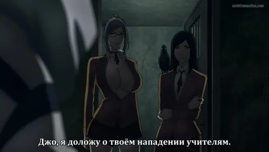 [субтитры | 06] Школа-тюрьма | Prison School | 6 серия русские субтитры | Kangoku Gakuen | Sovet Romantica