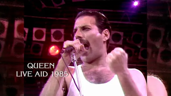 Queen «We Will Rock You», «We Are The Champions» (LIVE AID 1985)